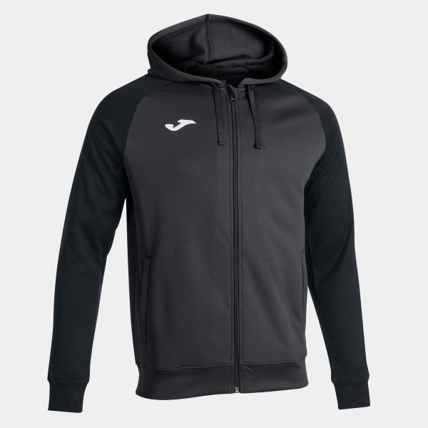 ACADEMY IV ZIP-UP HOODIE ANTHRACITE BLACK 3XS