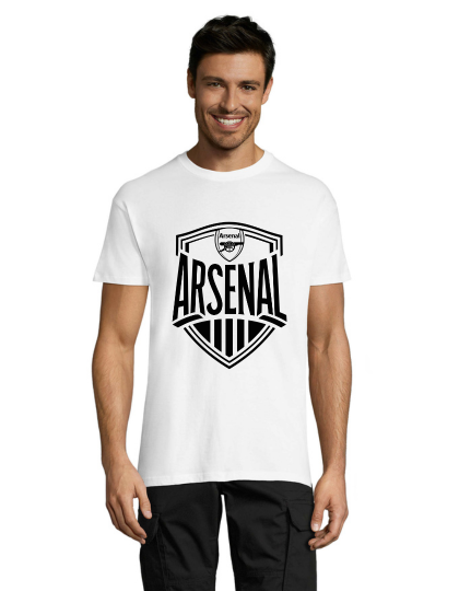 Arsenal 1 white men's t-shirt 3XL