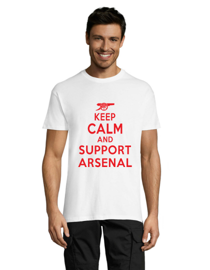 Arsenal 10 white men's t-shirt 2XL