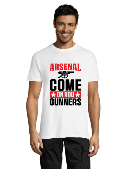 Arsenal 11 white men's t-shirt 2XL