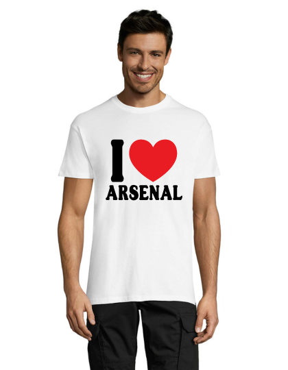 Arsenal 12 white men's t-shirt 2XS