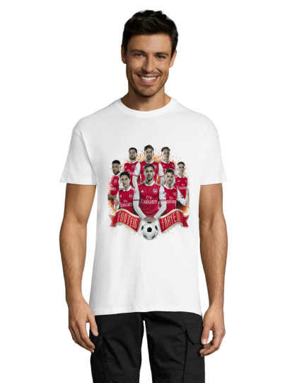 Arsenal 13 white men's t-shirt 2XS