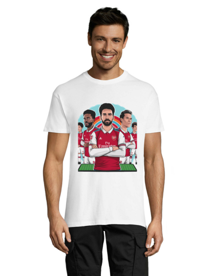 Arsenal 15 white men's t-shirt 3XS