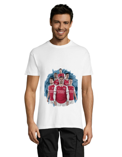 Arsenal 19 white men's t-shirt 3XS