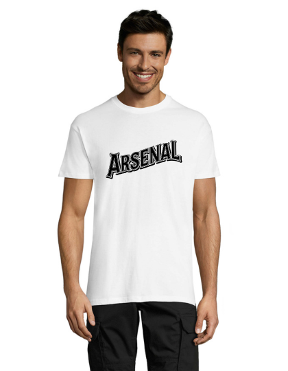 Arsenal 6 white men's t-shirt 2XS