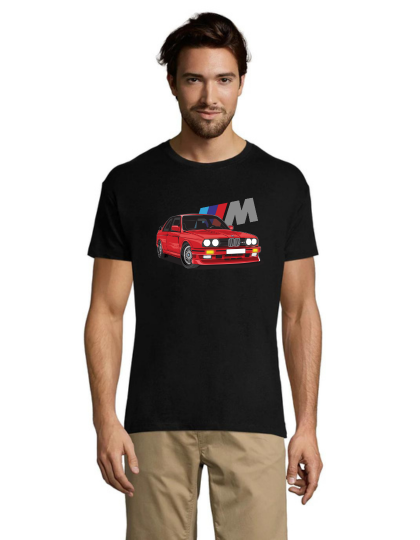 BMW E30 With M men's t-shirt black 3XL