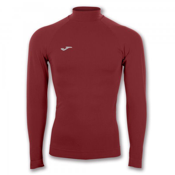 BRAMA CLASSIC SEAMLESS T-SHIRT BURGUNDY L/S 4XS-3XS