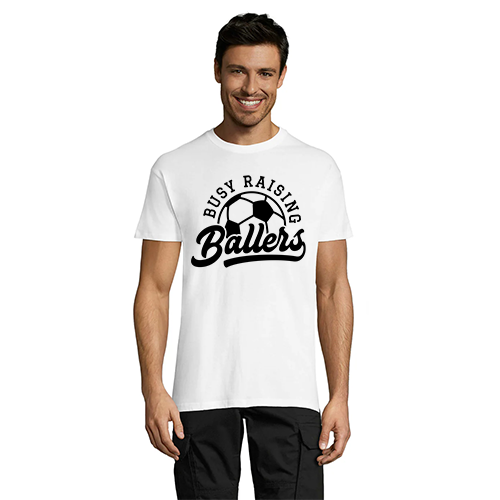 Busy Raising Ballers men's t-shirt black 2XL