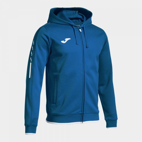 OLIMPIADA ZIP-UP HOODIE mikina azúrová L