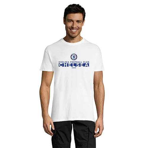 Chelsea FC 3 white men's t-shirt 3XL