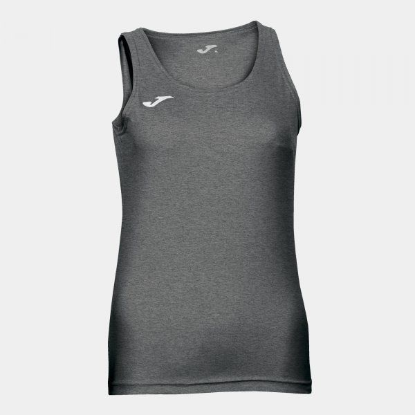 COMBI SLEEVELESS WOMEN SHIRT športové tielko tmavá sivá melanž L