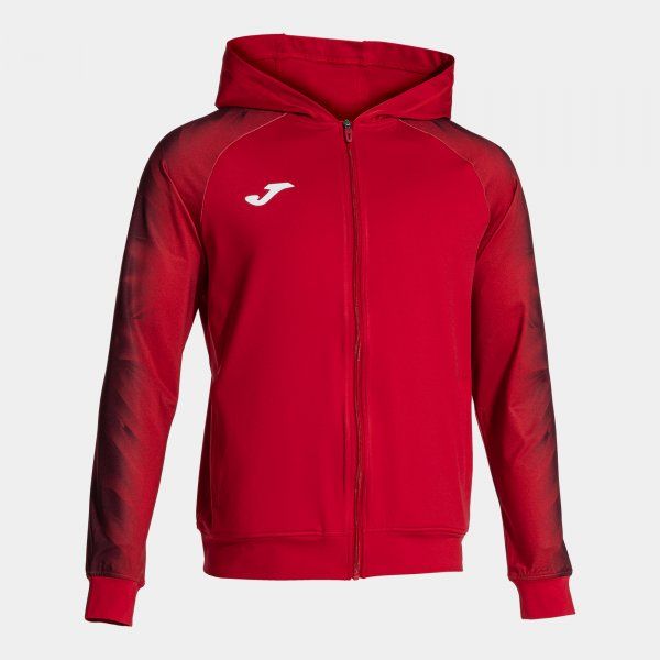 ELITE XI ZIP-UP HOODIE mikina červená XS