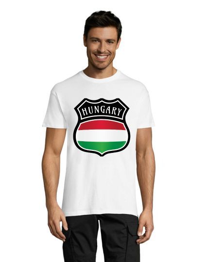 Emblem Hungary men's shirt white 2XS