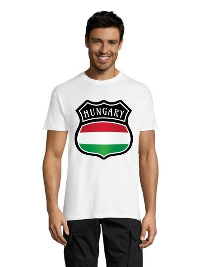 Emblem Hungary men's shirt white M