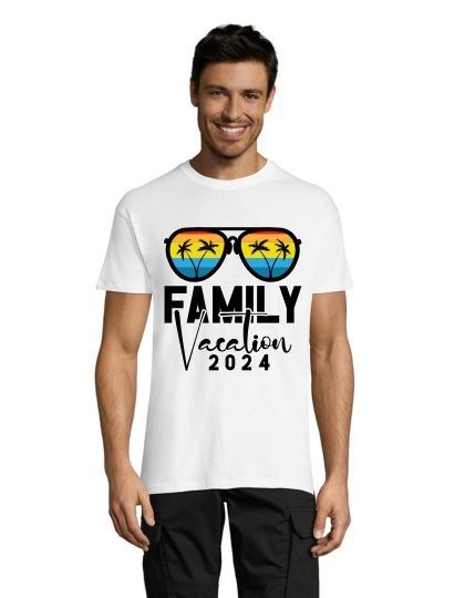 Family Vacation 2024 men's t-shirt white 2XL