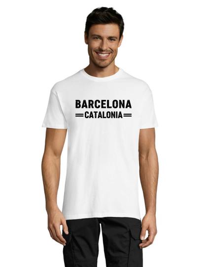 FC Barcelona 1 white men's t-shirt 2XS