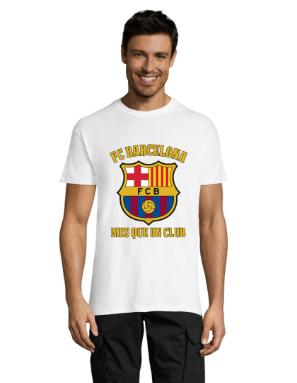 FC Barcelona 11 white men's t-shirt 2XS