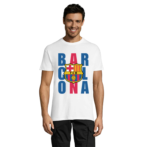 FC Barcelona 12 white men's t-shirt 2XS