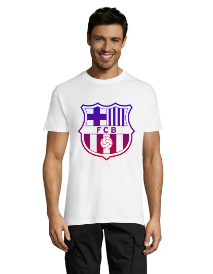 FC Barcelona 2 white men's t-shirt 2XS