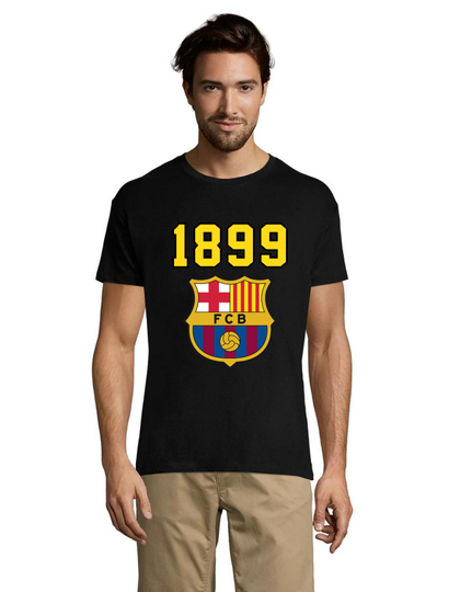 FC Barcelona 5 black men's t-shirt L