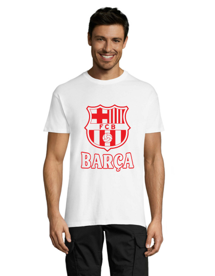 FC Barcelona 7 white men's t-shirt 2XS