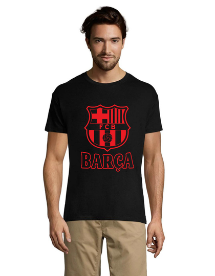 FC Barcelona 9 black men's t-shirt L