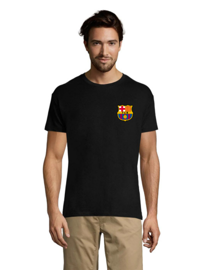 FC Barcelona men's t-shirt black 2XL