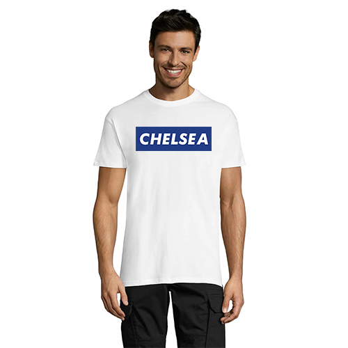 FC Chelsea grafika white men's t-shirt XS