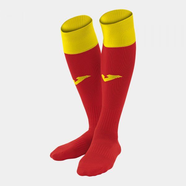 CALCIO 24 FOOTBALL SOCKS (4 PCS) boots / socks red yellow S17