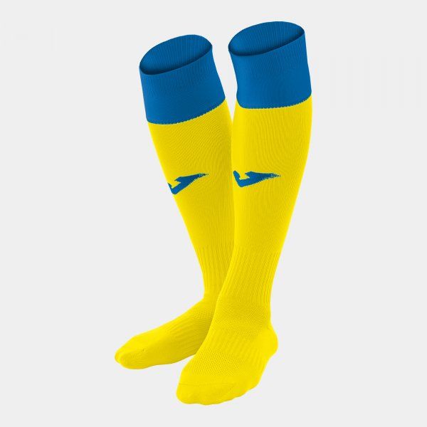 CALCIO 24 FOOTBALL SOCKS (4 PCS) boots / socks yellow azure S17