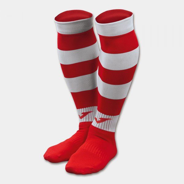 ZEBRA II MID-CALF FOOTBALL SOCKS (4 PCS) boots / socks red white S17