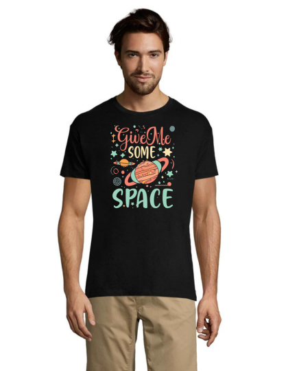 Give me some space men's T-shirt black 2XL