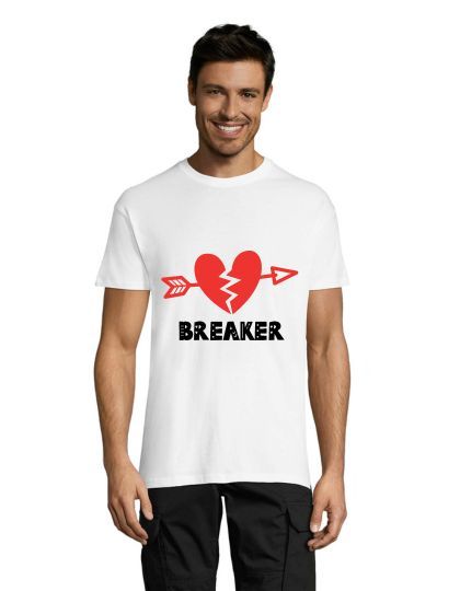 Heartbreaker men's t-shirt white 2XS