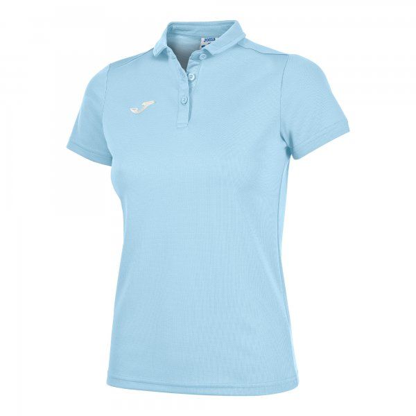 HOBBY WOMEN POLO SHIRT SKY BLUE S/S M