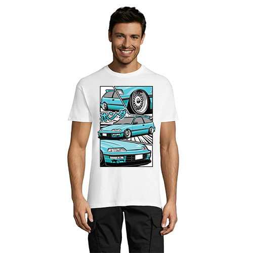 Honda Civic Japan men's t-shirt black 4XS