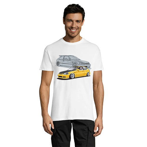 Honda Civic men's t-shirt black 2XS