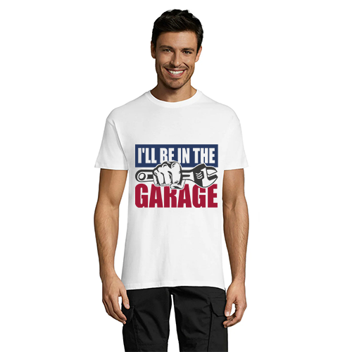 I'll Be in the Garage men's t-shirt black 3XL