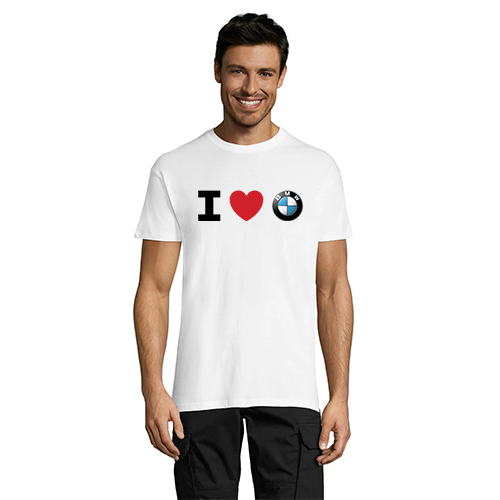LOVE BMW men's t-shirt white S