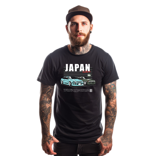 Japan Culture men's T-shirt white M