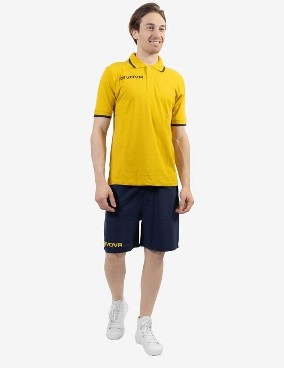 KIT STREET jersey yellow/blue 2XS