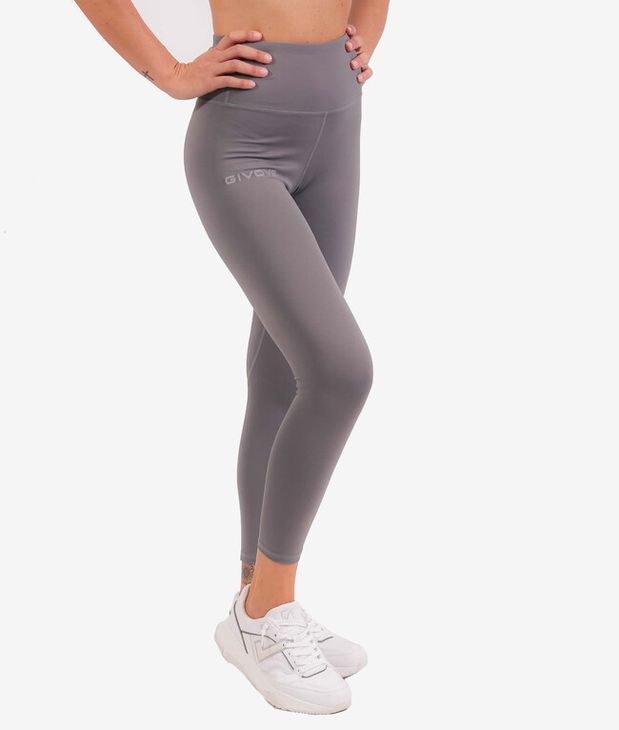 LEGGINGS BASIC GRIGIO SCURO Tg. 2XL