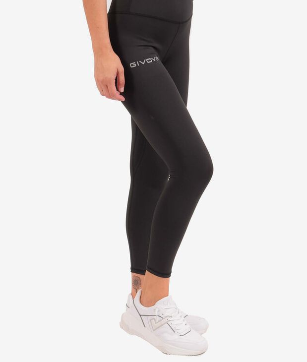 LEGGINGS BASIC NERO Tg. 2XL