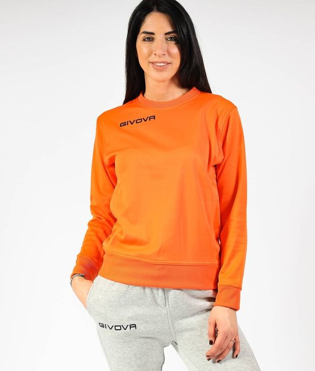 MAGLIA POLARFLEECE G/COLLO GIVOVA ONE mikina oranžová S