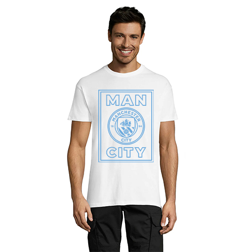 Manchester City 1 white men's t-shirt 2XL