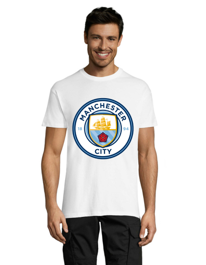 Manchester City men's shirt white M