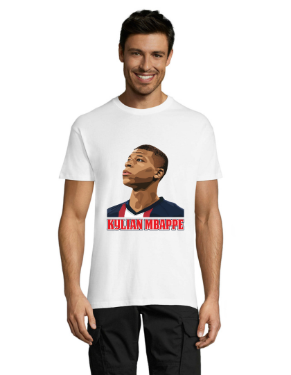 Mbappe 3 white men's t-shirt 2XS