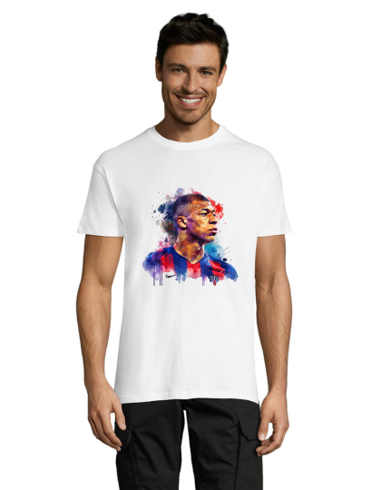 Mbappe 4 white men's t-shirt 2XL