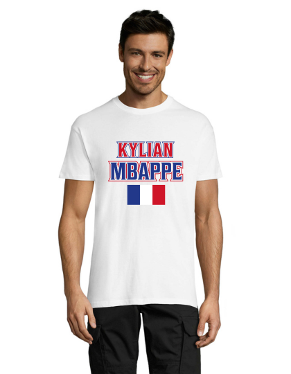 Mbappe 5 white men's t-shirt 2XS