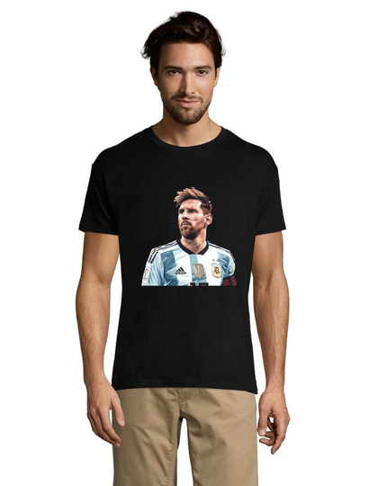 Messi 4 black men's t-shirt L