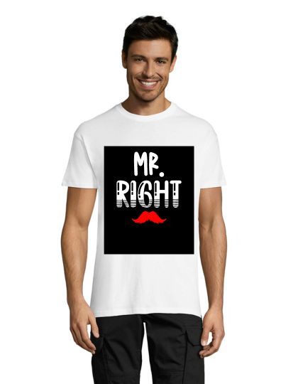 Mr.Right men's t-shirt black 2XS